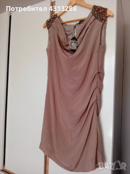 100% Silk нова рокля, снимка 1