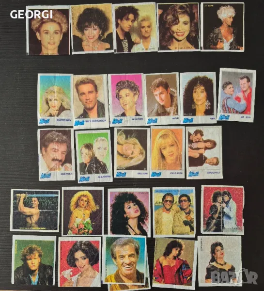 Картинки от дъвки Минти от три различни серии, снимка 1