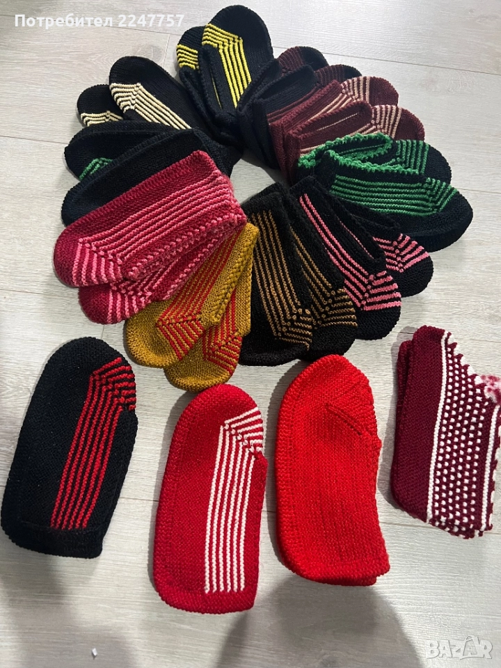 Плетени терлици , снимка 1