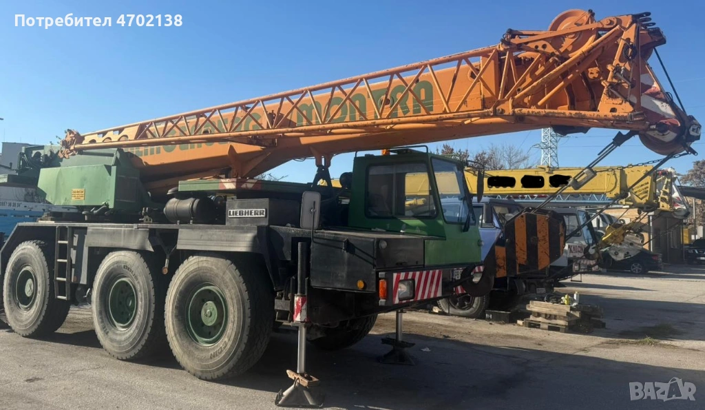 Заглавие на обявата: Услуги с автокран /Автокран под наем, снимка 1