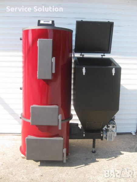 Производство на комбинирани котли на твърдо гориво 50 KW с КПД до 94%, снимка 1