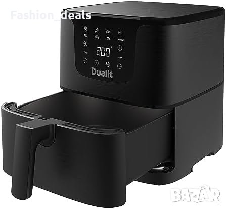 Нов Въздушен фритюрник Dualit 5,5L здравословно готвене Air Fryer кухня дом, снимка 1