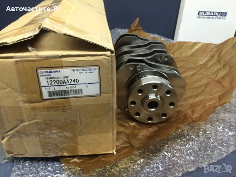 Колянов вал СУБАРУ ФОРЕСТЪР ЛЕГАСИ ИМПРЕЗА SUBARU FORESTER LAGACY 12200AA240 12200-AA240 OEM SUBARU, снимка 1