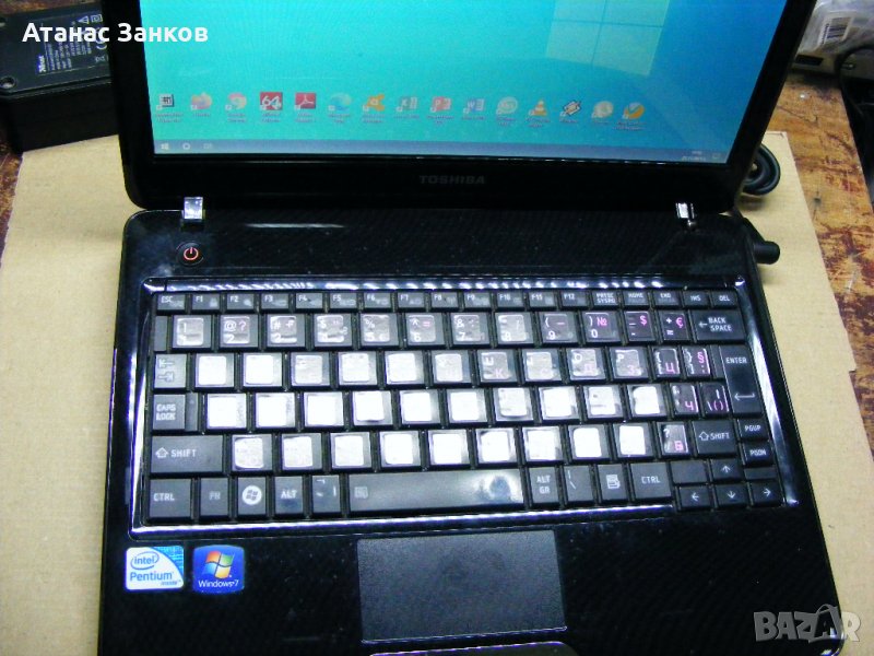 Лаптоп за части Toshiba Satellite T110 -107, снимка 1