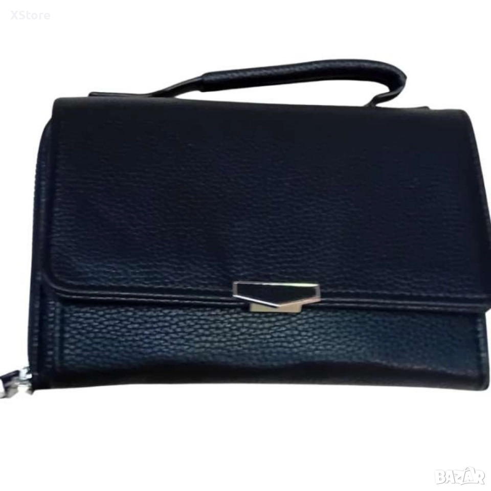 Стилна и компактна к. дамска чанта за през рамо с дълга дръжка., снимка 1