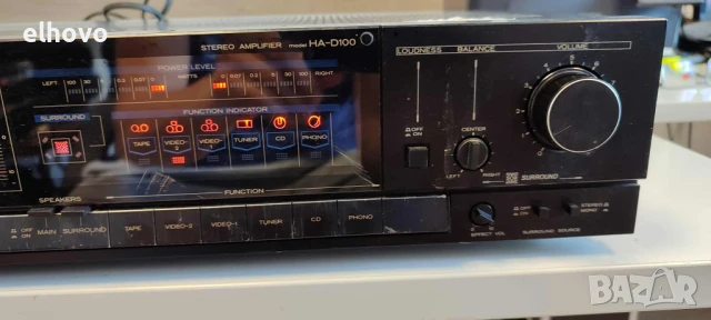 Стерео усилвател Hatachi HA-D100, снимка 4 - Ресийвъри, усилватели, смесителни пултове - 51038159