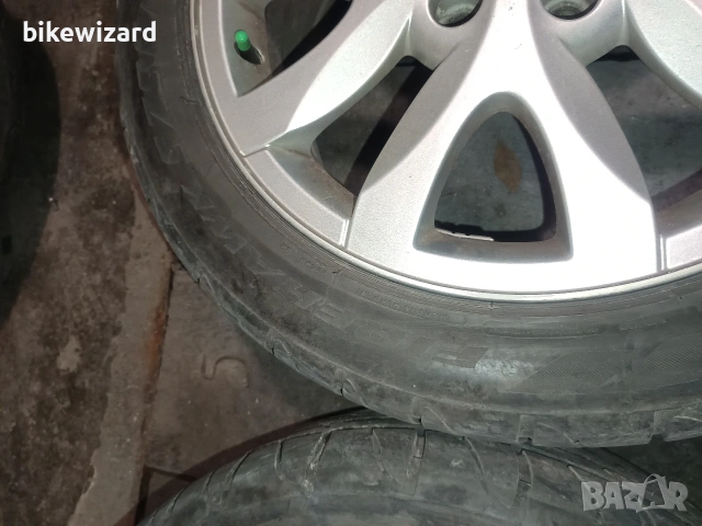 Джанти с летни гуми Firestone 215 50 17 цола 5 х114.3 66.1 централен, снимка 10 - Гуми и джанти - 53102279