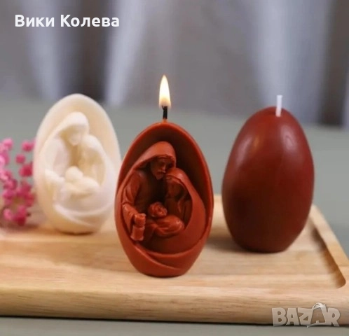 Силиконов молд – Рождество / Свето семейство, снимка 5 - Форми - 52894984