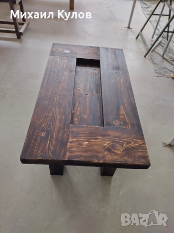 Бутикова холна маса от дърво, снимка 12 - Маси - 51435072