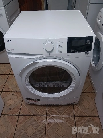 Като нова сушилня с термопомпа АЕГ Aeg Serie 7000 A+++ 8кг 2 години гаранция!, снимка 11 - Сушилни - 53252937