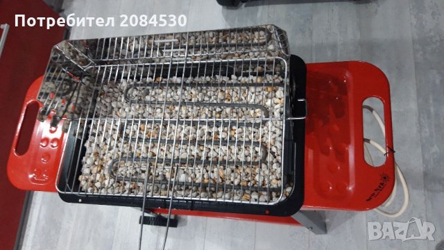 Електрическо барбекю на колелца , снимка 3 - Барбекюта - 34901430