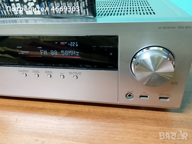 Pioneer vsx 923, снимка 3 - Ресийвъри, усилватели, смесителни пултове - 52939756