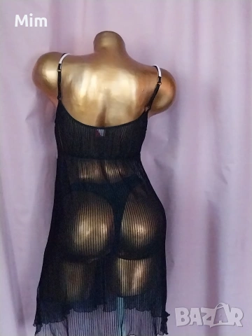 Triumph 40 Черна еластична нощница солей , снимка 6 - Нощници - 54324833