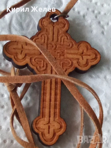 Дървен кръст 31420, снимка 4 - Антикварни и старинни предмети - 52581783