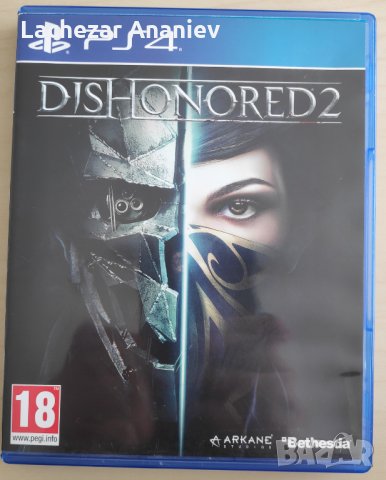 Dishonored 2 PS4, снимка 1 - Игри за PlayStation - 29843375
