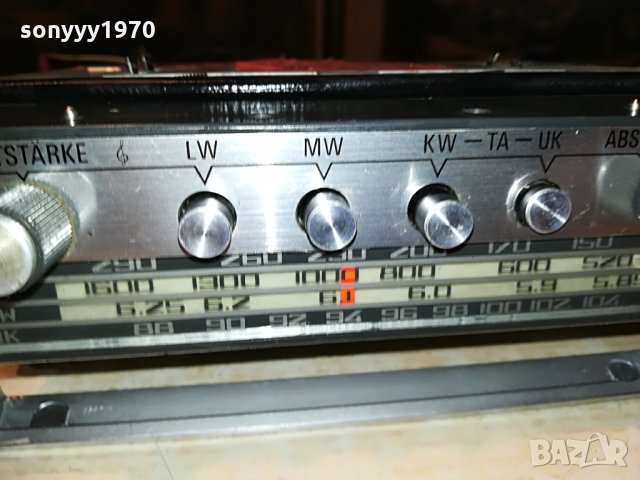 akkord 130-ретро аудио-антика с антена и дръжка, снимка 7 - Ресийвъри, усилватели, смесителни пултове - 29492431