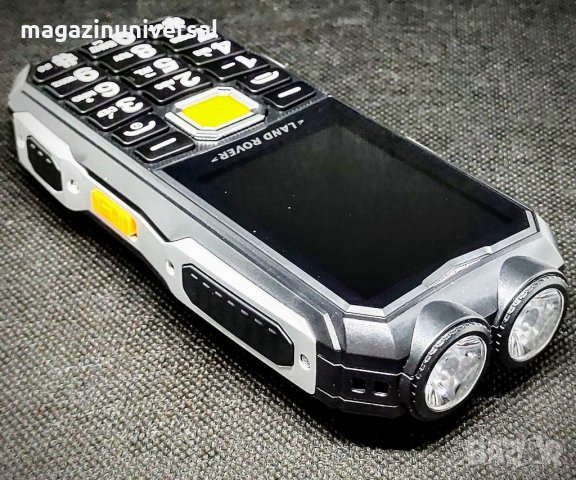 Телефон удароустойчив, водоустойчив телефон за възрастни хора, големи копчета, мощна батерия 13800mA, снимка 6 - Други - 31452320