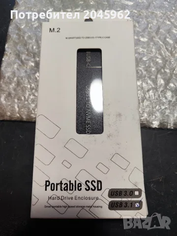 Външен диск стик 256GB nvme. , снимка 5 - Външни хард дискове - 56046355