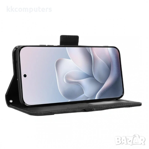 Кожен Калъф Портфейл за Motorola Edge 70 Fusion+ 5G / Fusion 5G - Свалящ се държач, Двоен магнит, 5 , снимка 8 - Калъфи, кейсове - 54120154