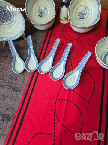 Китайски порцеланов сервиз, снимка 9 - Сервизи - 51782056