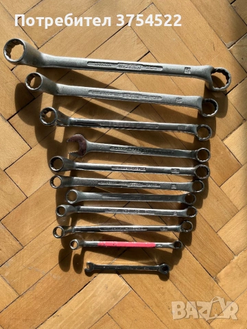 Ключ комбиниран гаечен и лула Ключове лули HAZET wiesemann matador gearwrench 11бр, снимка 2 - Ключове - 53139020