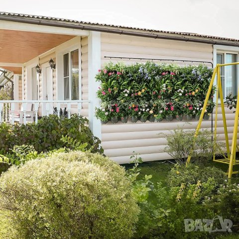 Висящи саксии / комплект 12 бр. кашпи G707A00, снимка 5 - Саксии и кашпи - 42915054