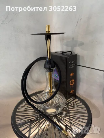 ALPHA HOOKAH MODEL S BLACK MATTE