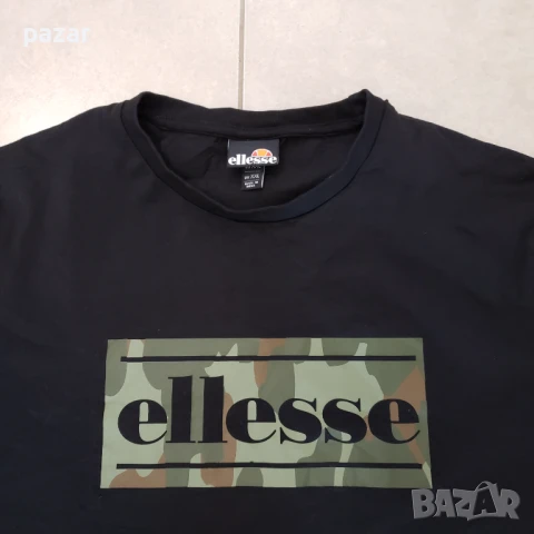 Ellesse Avel Оригинална Памучна Тениска Като Нова L-XL, снимка 6 - Тениски - 51088439