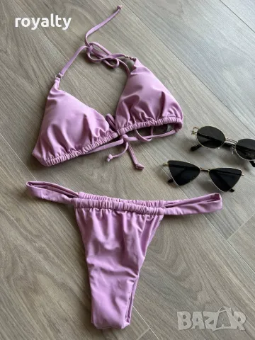 Дамски бански Два цвята 