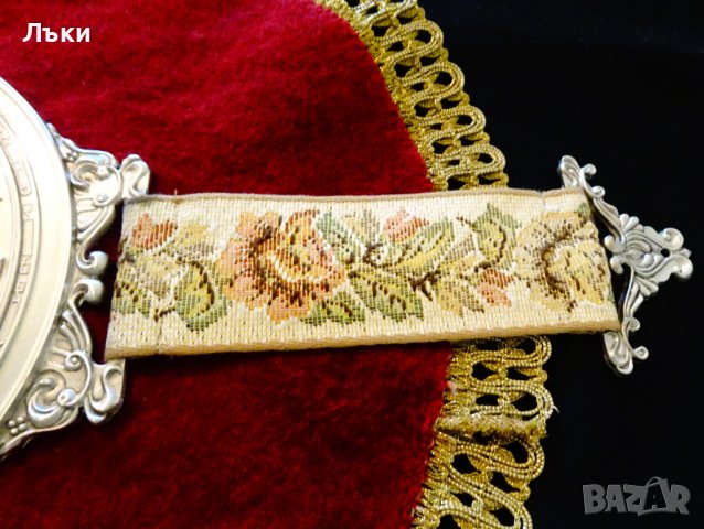 Калаено пано с картина Мансардата,Carl Spitzweg , снимка 4 - Антикварни и старинни предмети - 37925089