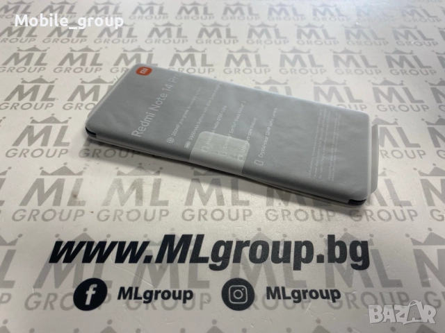 #MLgroup предлага Xiaomi Redmi Note 14 Pro 4G 256GB / 8GB RAM Black, нов.