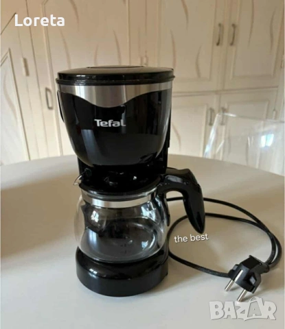 Кафемашина Tefal, 1.25 литра, - 1 година ГАРАНЦИЯ , снимка 6 - Кафемашини - 53379369