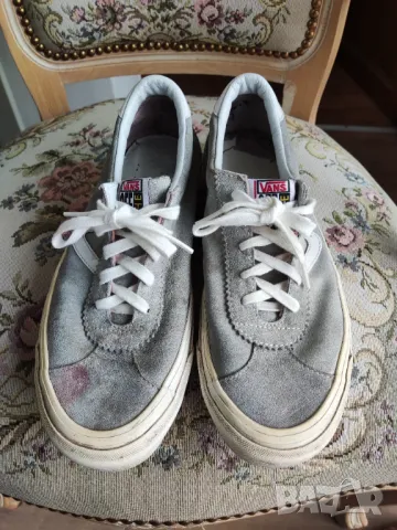кожени маратонки Vans Vault OG Epoch LX Gray, снимка 2 - Маратонки - 48174213
