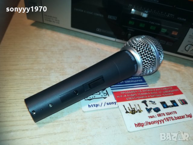 shure sm58 swiss-внос швеицария 0312201757, снимка 4 - Микрофони - 31004695
