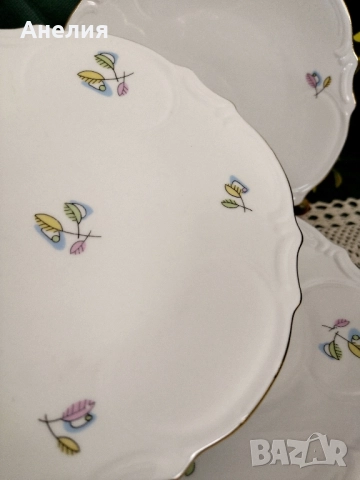 Bavaria фин костен порцелан Барок, снимка 5 - Чаши - 51701224