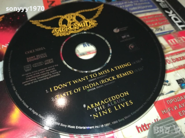 AEROSMITH CD 0512251803, снимка 12 - CD дискове - 52664947