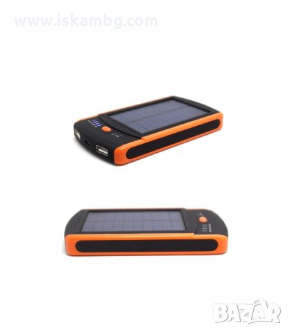 ВЪНШНА СОЛАРНА БАТЕРИЯ /POWER BANK/ 6000MAH - код 1059, снимка 2 - Безжични зарядни - 34061936