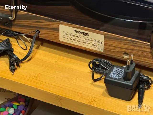 Thorens TD 280 MK IV /Грамофон, снимка 10 - Грамофони - 50121603