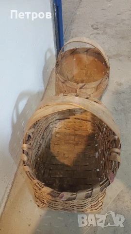 Продава плетени кошници, плетен панер от старо време., снимка 14 - Декорация за дома - 41775692