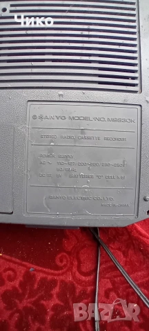 стар японски оригинален радиокасетофон Sanyo , снимка 16 - Антикварни и старинни предмети - 53054234