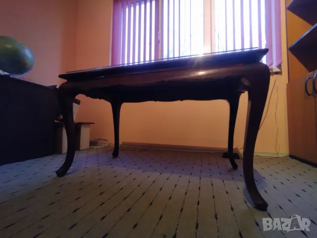 Масивна холна маса., снимка 5 - Антикварни и старинни предмети - 49289095