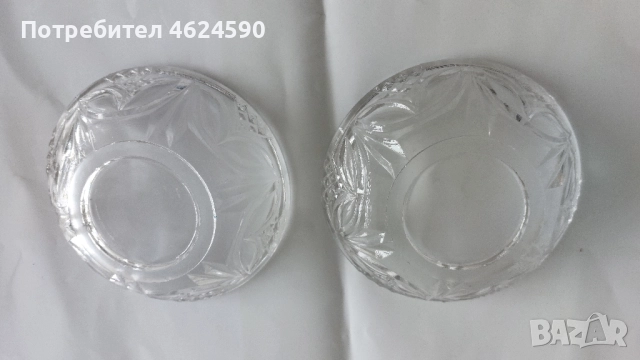 Купички стъкло, 2 броя, снимка 3 - Други - 52097055