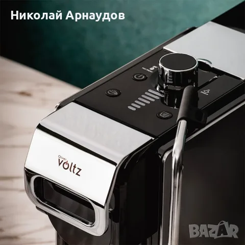Еспресо машина за мляно кафе и капсули 8в1 Oliver Voltz OV51171N8M, 1450W, 1 л, 5 адаптера, 19 bar, , снимка 3 - Кафемашини - 55818061