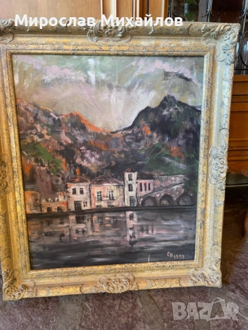 Картина, масло, платно