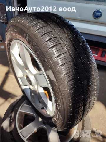 Зимни гуми комплект с алуминиеви джанти 16 Фолксваген шаран  vw. sharan ford galaxy seat Alhambra , снимка 7 - Гуми и джанти - 50662140