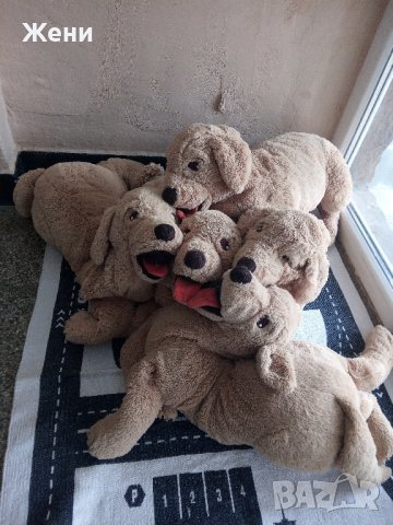 💖Големи плюшени играчки IKEA - кучета, слонове за гушкане, дракони, крокодили, лъв, акули , снимка 4 - Плюшени играчки - 44318589