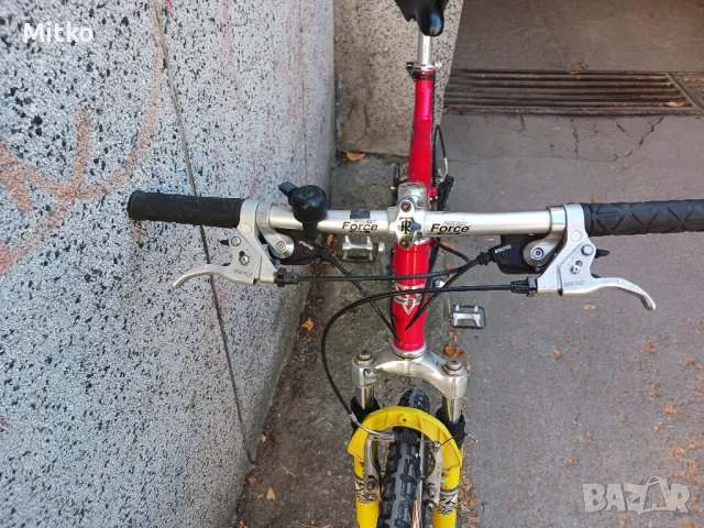 26цола алуминиев велосипед с 24скорости палцови команди усилени капли амортисьори предни и заден , снимка 11 - Велосипеди - 47896999