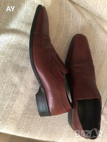 Мъжки обувки GiAnni естествена кожа, снимка 5 - Официални обувки - 33900437