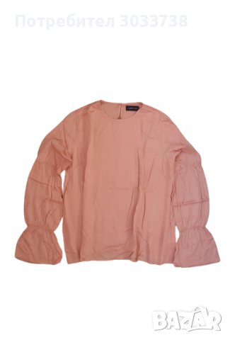 Mustard Seed Дамска блуза с ефектни ръкави с ластици Размер: L