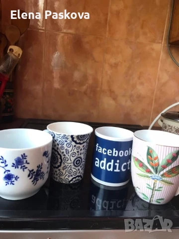 чаши порцеланови с голям обем за допълване, снимка 6 - Чаши - 50614052